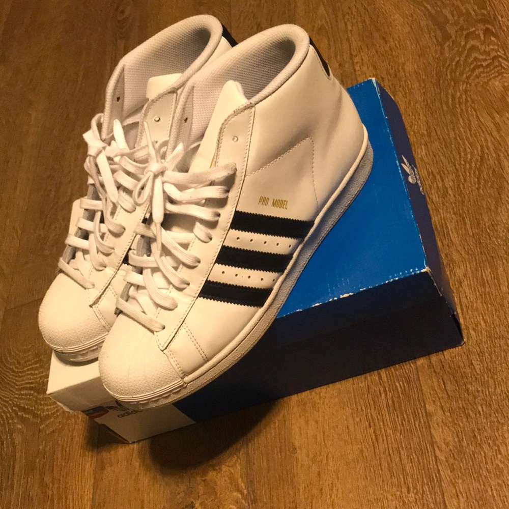 Adidas Hi-Top Shell Toes